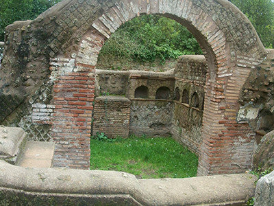 Panoramic Roman Ruins